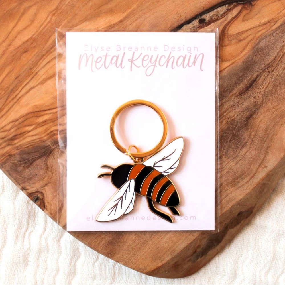 NWOT- BumbleBee Keychain